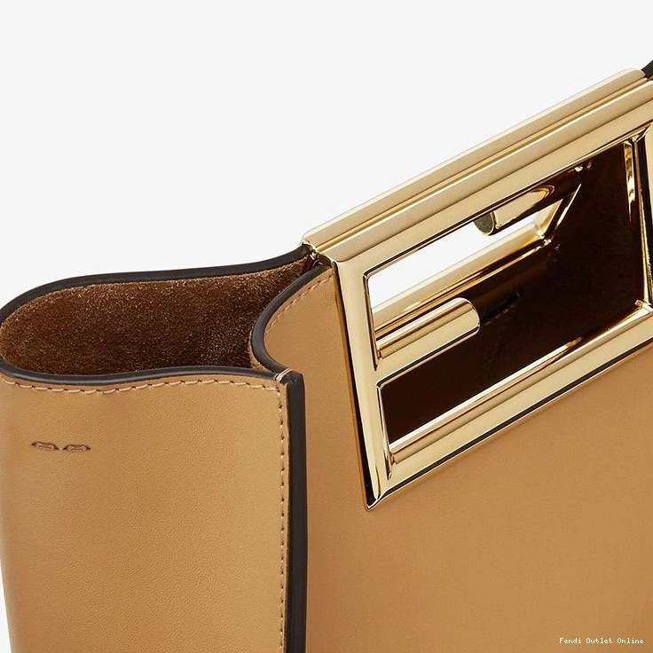Affordable Small Apricot Way In Fendi Calf Bag Leather 0717